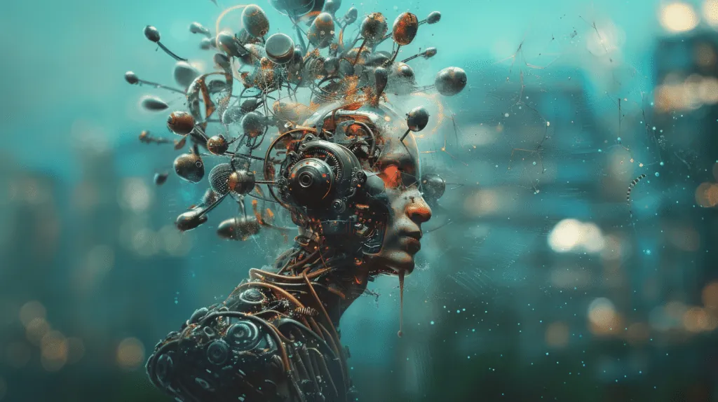 Inteligencia artificial - imagen creada en midjourney