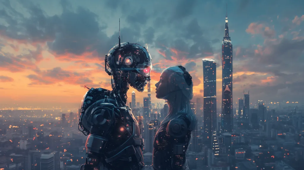 Inteligencia artificial - imagen creada en midjourney